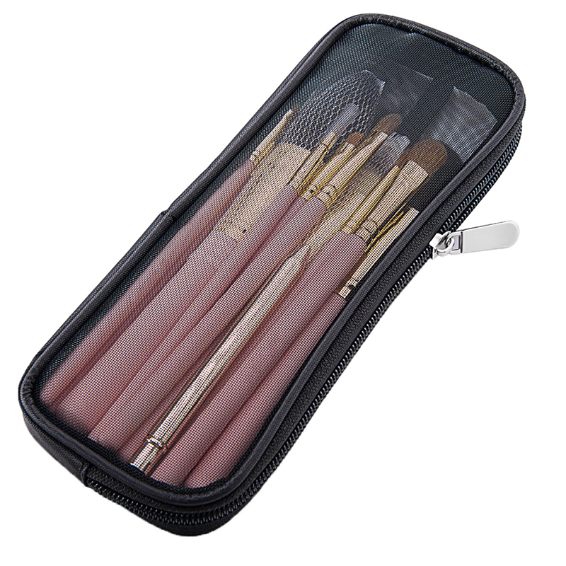 Men Accessories Kit Bag - Makeup Brush Travel Case Cosmetic Toiletry