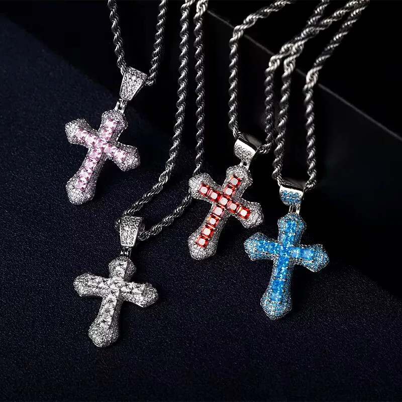WANZHI Stainless Steel Cross P - Men Accessories Singapore บทวิจารณ์และราคา