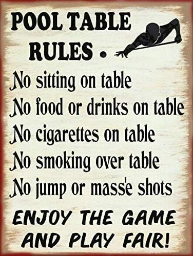 Y1,Pool Table Rules Billards C - Men Accessories Rule บทวิจารณ์และราคา
