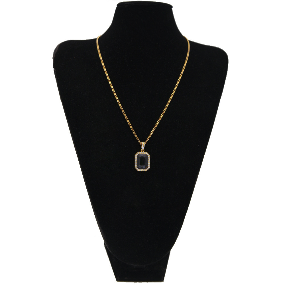 Mini Hip Hop Necklace Embedded - Men Accessories Singapore บทวิจารณ์และราคา