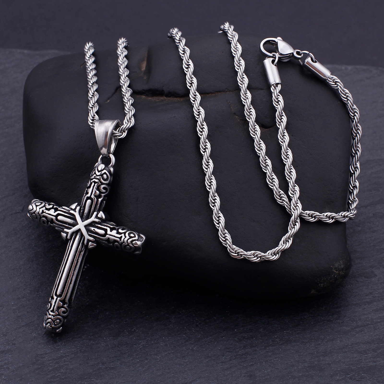 Fongten Retro Cross Blessing P - Men Accessories Singapore บทวิจารณ์และราคา