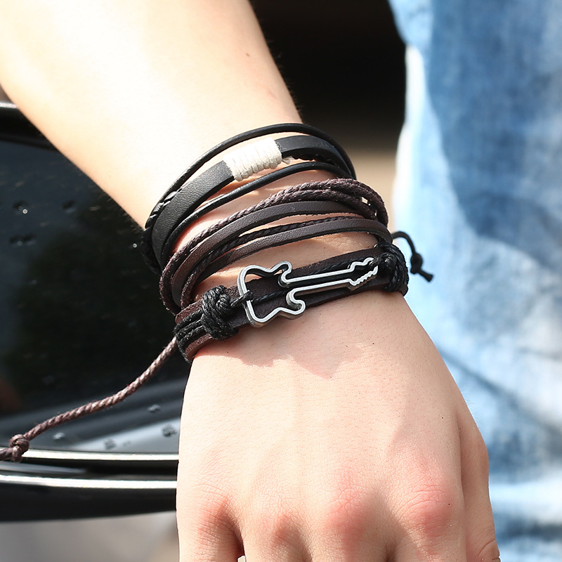 Hip-hop rock jewelry bracelets - Men Accessories Singapore บทวิจารณ์และราคา