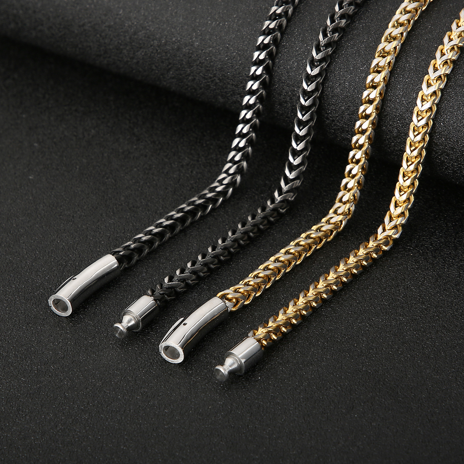 4mm Width Stainless Steel 68cm - Men Accessories Singapore บทวิจารณ์และราคา