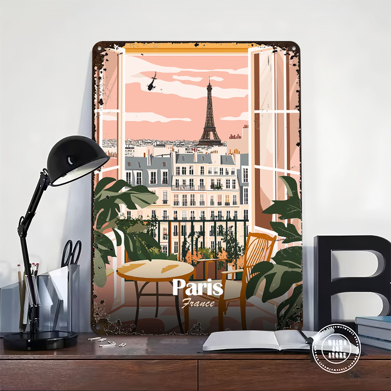 Paris Balcony View Metal Poste - Men'S Accessories Paris บทวิจารณ์และราคา