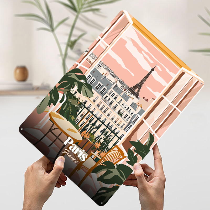 Paris Balcony View Metal Poste - Men'S Accessories Paris บทวิจารณ์และราคา