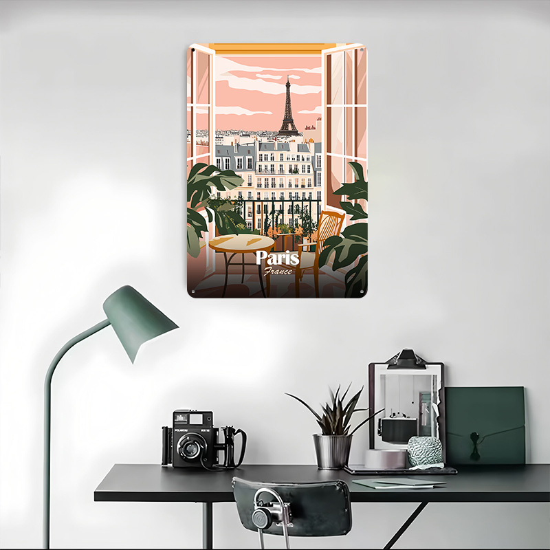 Paris Balcony View Metal Poste - Men'S Accessories Paris บทวิจารณ์และราคา