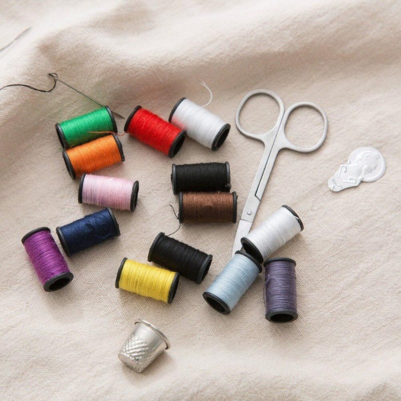 Portable 10Pcs/set Sewing Kit  - Men Accessories Kit Bag บทวิจารณ์และราคา