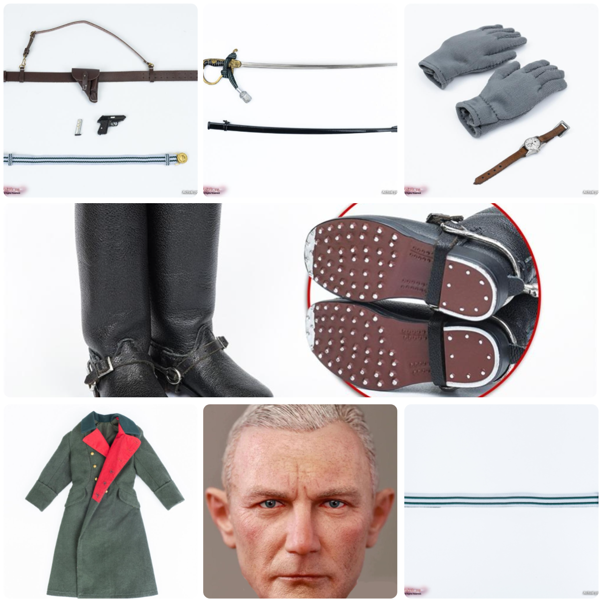 Hot Sales 1/6th Soldier Doll M - Men Accessories Sale บทวิจารณ์และราคา