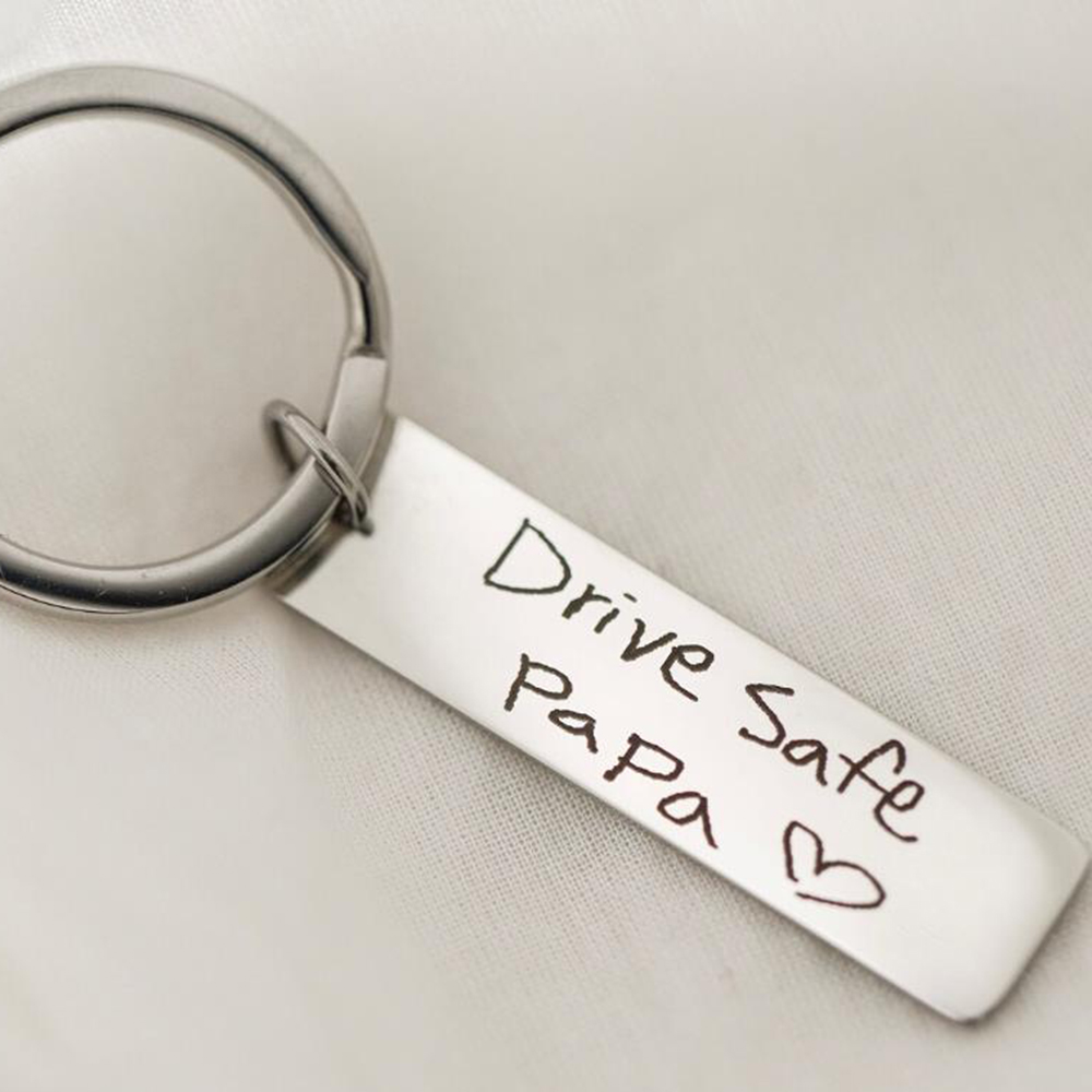 Actual handwritten key chain,  - Men'S Accessories Gift Ideas บทวิจารณ์และราคา