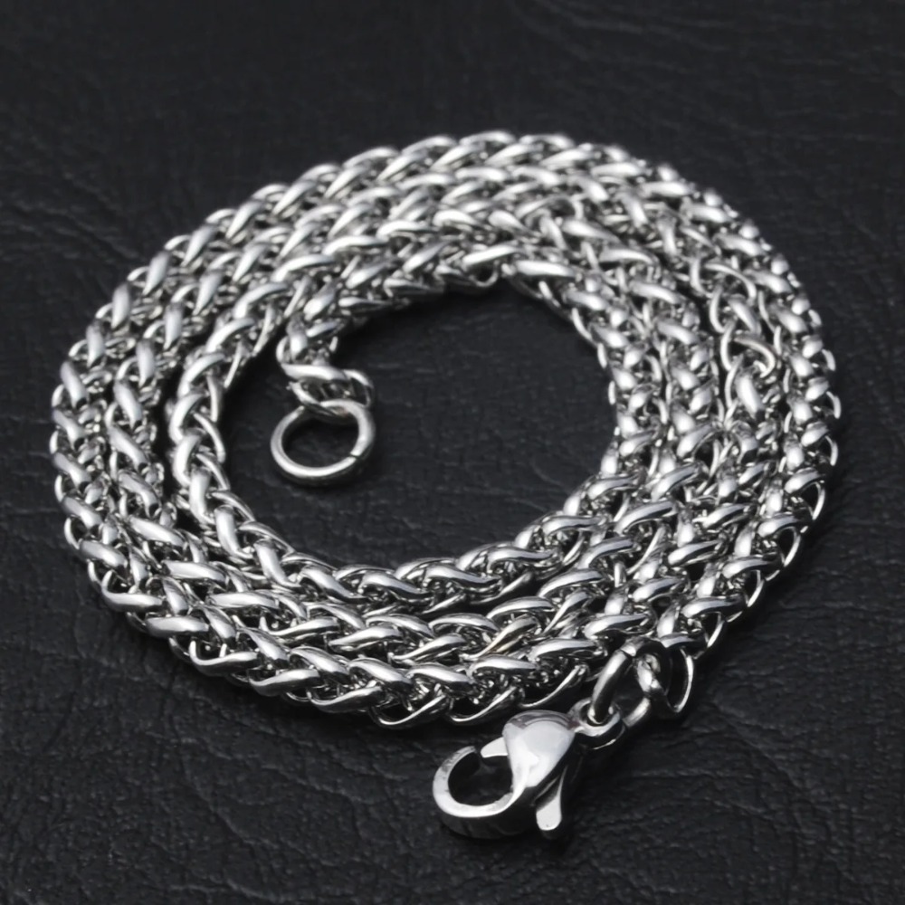 3MM Thick STAINLESS STEEL TWIS - Men Accessories Singapore บทวิจารณ์และราคา