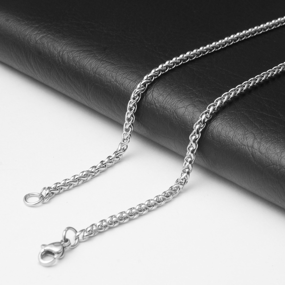 3MM Thick STAINLESS STEEL TWIS - Men Accessories Singapore บทวิจารณ์และราคา