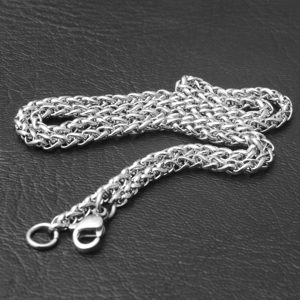 3MM Thick STAINLESS STEEL TWIS - Men Accessories Singapore บทวิจารณ์และราคา