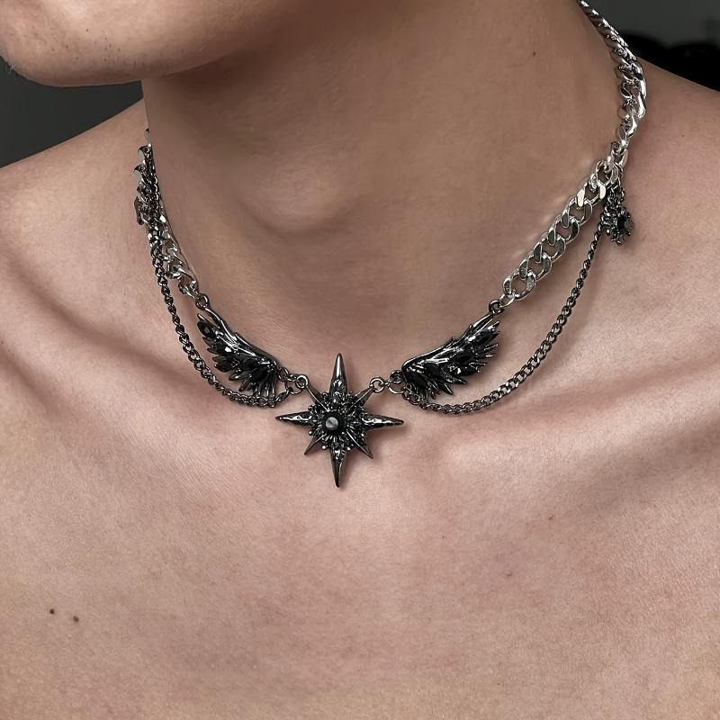 New Gothic Dark Style Thorn St - Men Accessories Singapore บทวิจารณ์และราคา