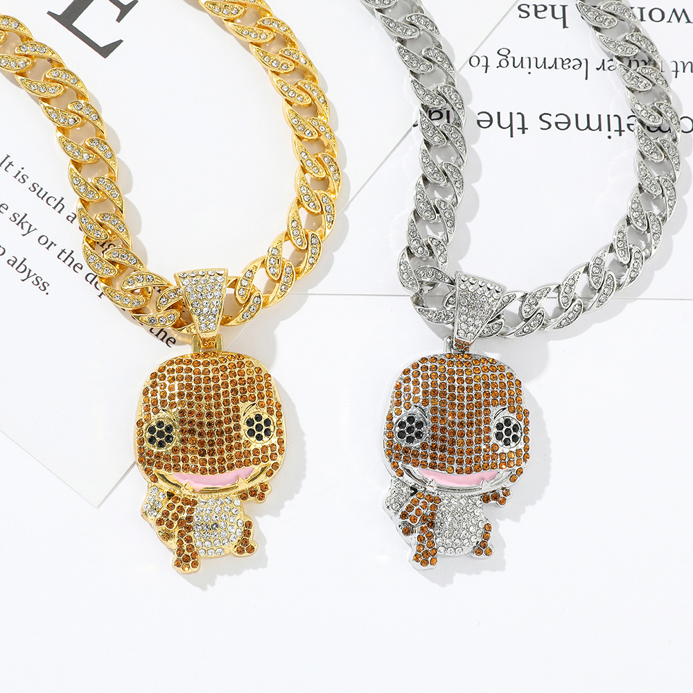 Hip-Hop Style Rhinestone Neckl - Men'S Accessories Gift Ideas บทวิจารณ์และราคา