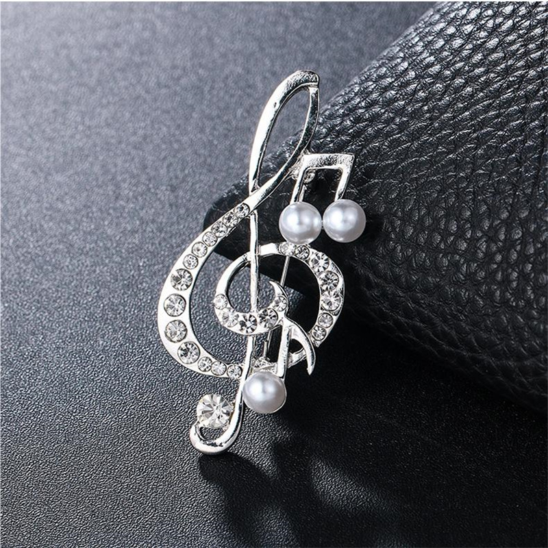 1Pc Elegant Musical Note Brooc - Men'S Accessories Gift Ideas บทวิจารณ์และราคา