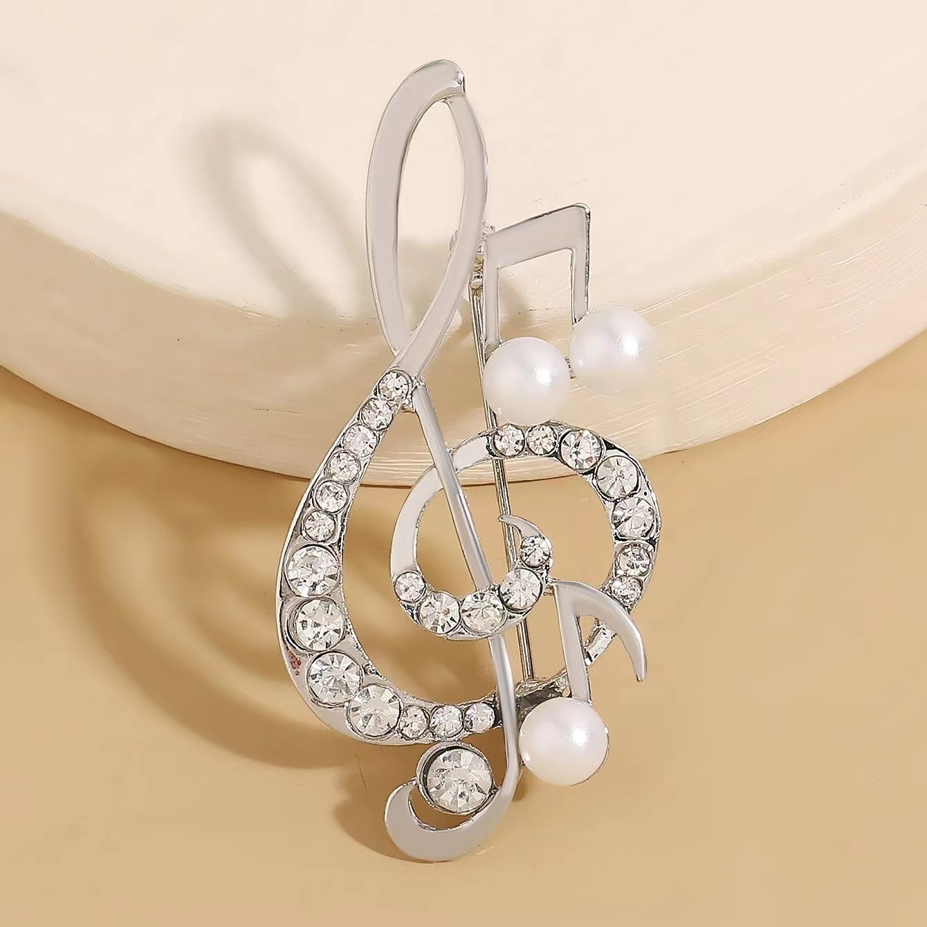 1Pc Elegant Musical Note Brooc - Men'S Accessories Gift Ideas บทวิจารณ์และราคา