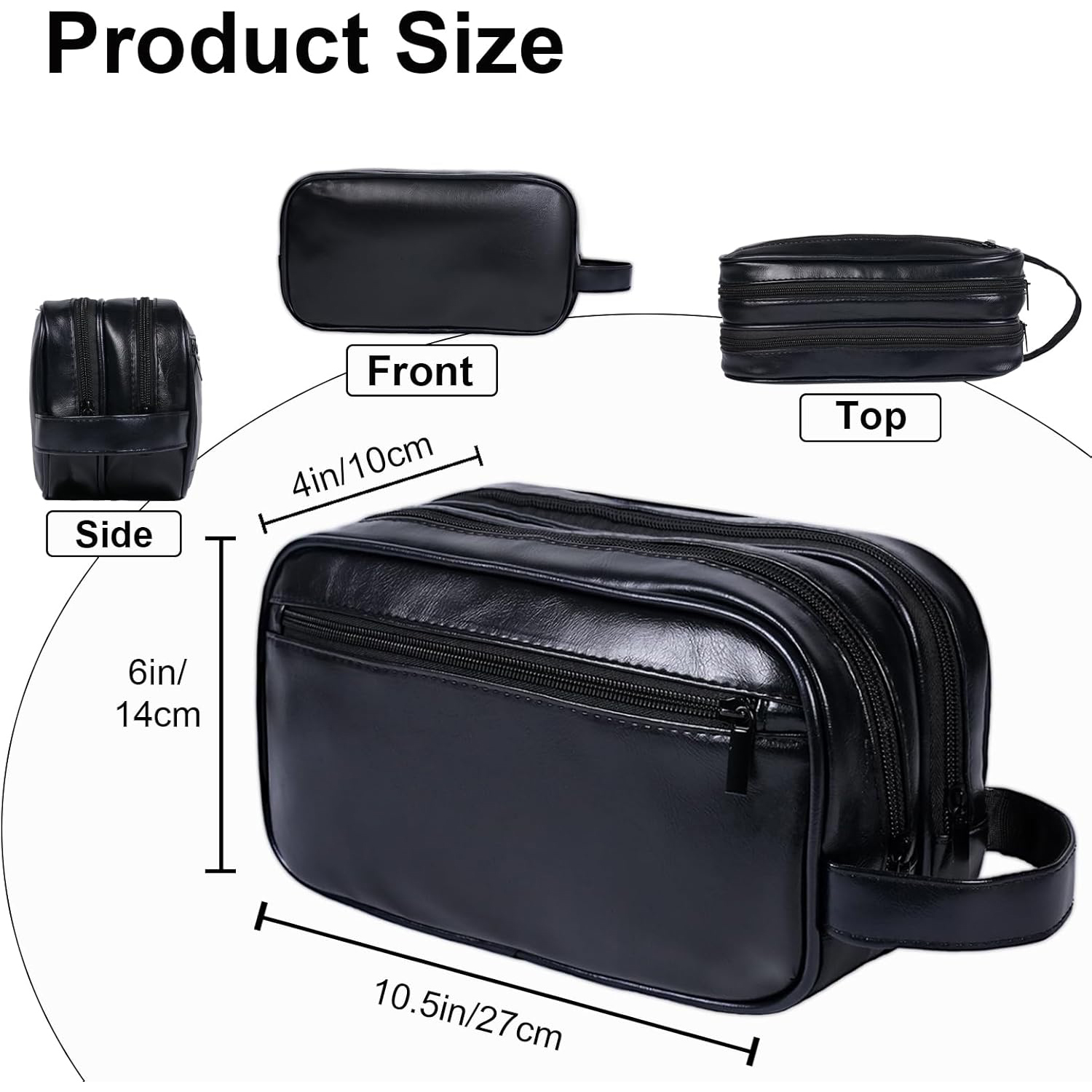 Men Large Travel Dopp Kit Toil - Men Accessories Kit Bag บทวิจารณ์และราคา