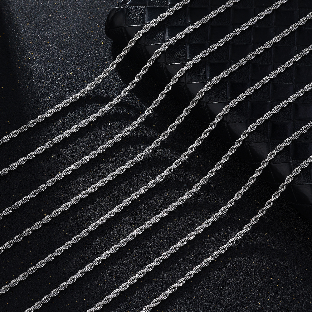 Atoztide Twisted Rope Chain Ne - Men Accessories Singapore บทวิจารณ์และราคา