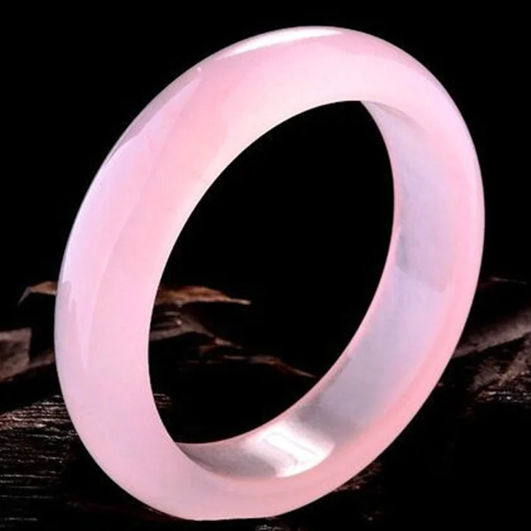 Genuine Natural Pink Jade Bang - Men Accessories Jewellery บทวิจารณ์และราคา