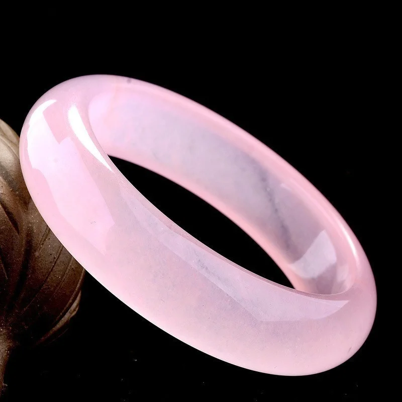 Genuine Natural Pink Jade Bang - Men Accessories Jewellery บทวิจารณ์และราคา