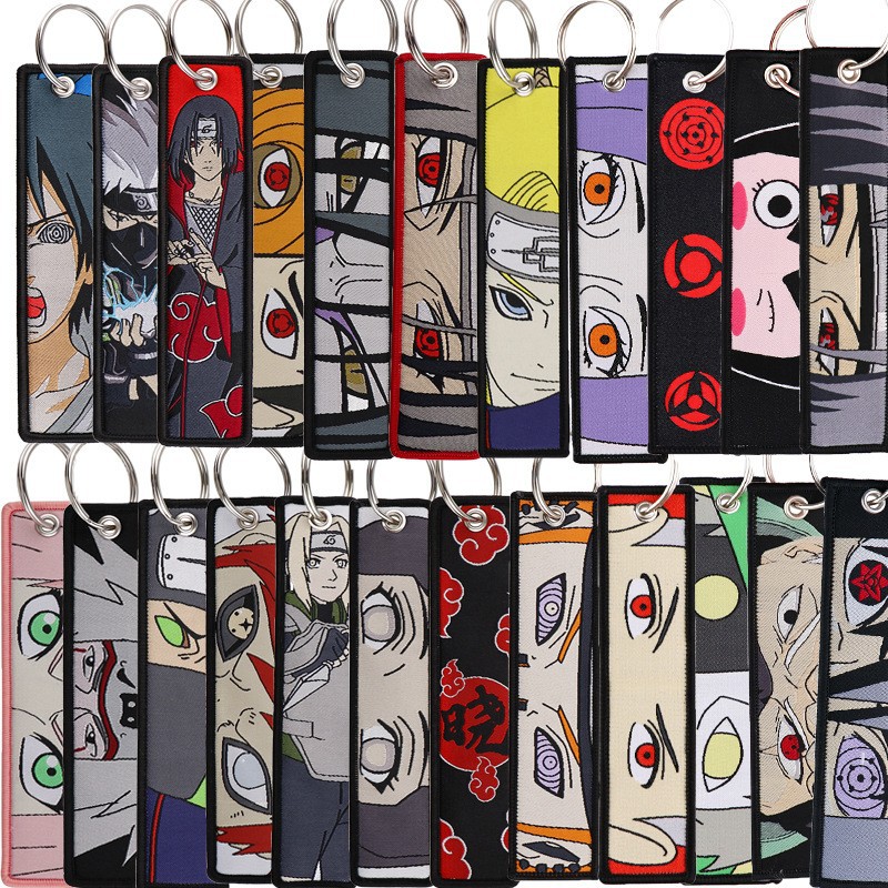 Anime Naruto Embroidery Key Fo - Men Accessories Sale บทวิจารณ์และราคา