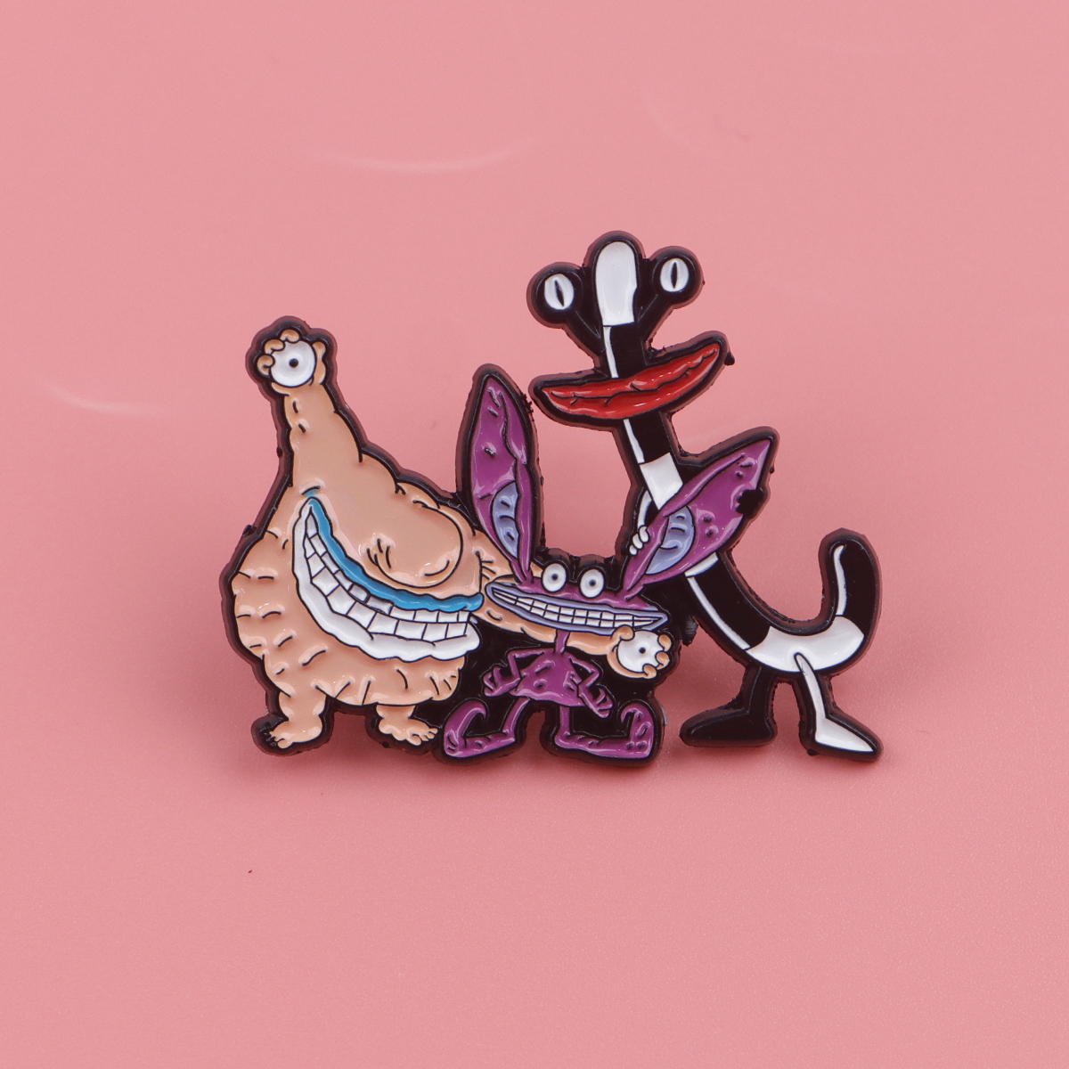 Cartoon Monster Enamel Pin Bad - Men Accessories To Gift บทวิจารณ์และราคา