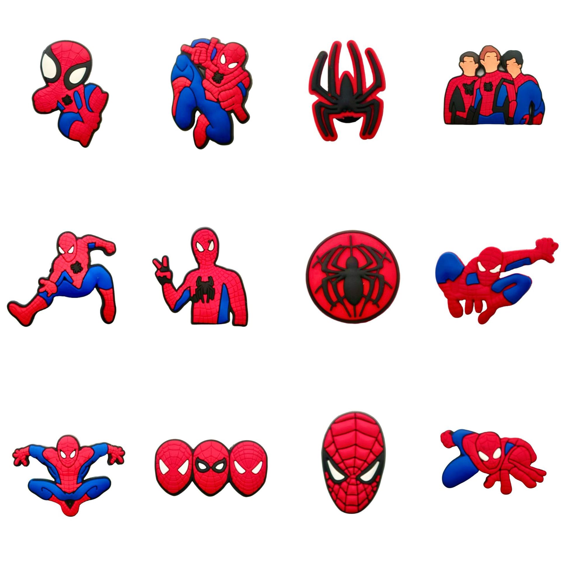18pcs New Cartoon Spider Man D - Men'S Accessories Gift Ideas บทวิจารณ์และราคา