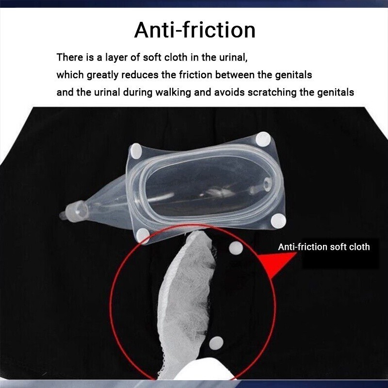 Men Urine Collector Kit Reusab - Men Accessories Kit Bag บทวิจารณ์และราคา