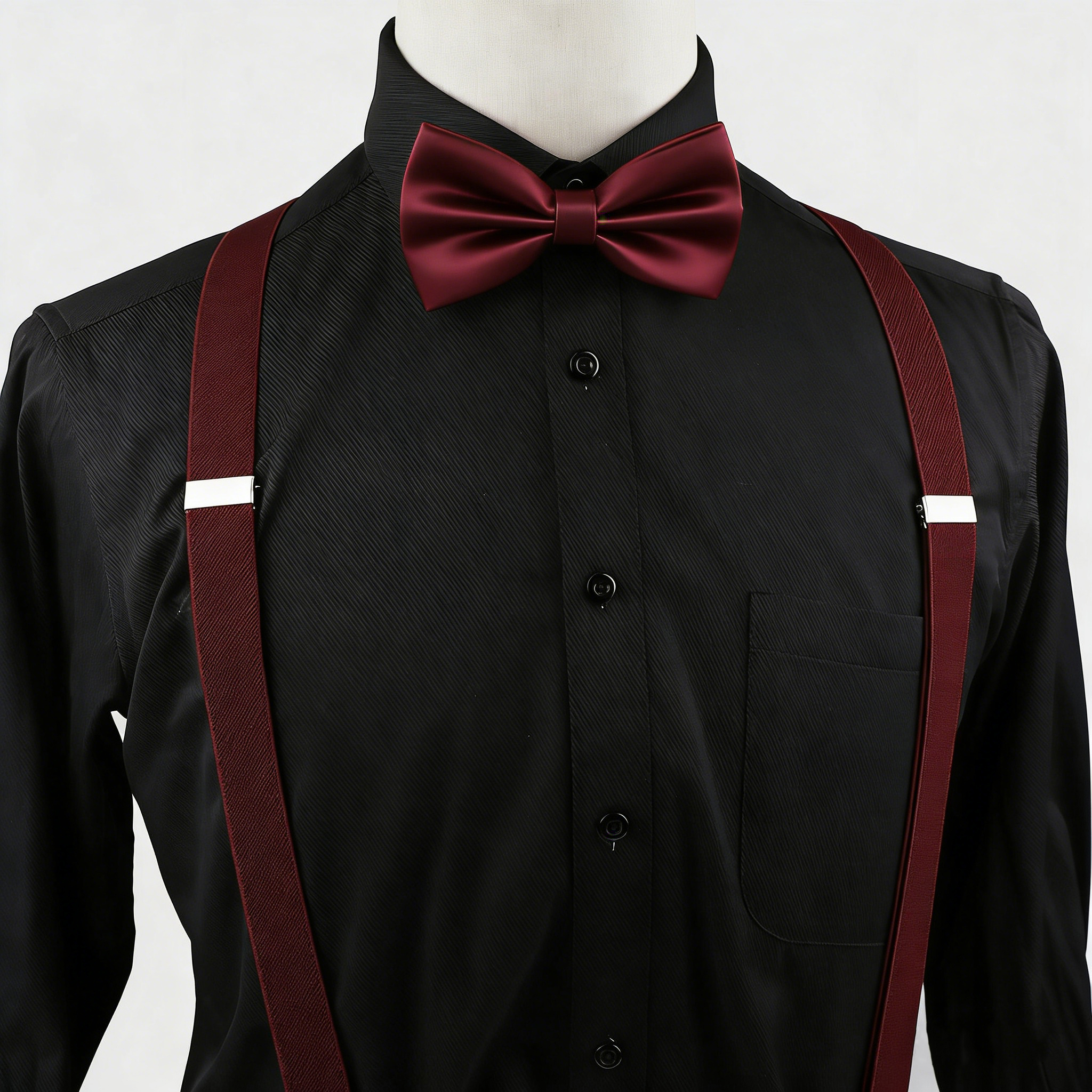 Hot Sale Suspenders Bowtie Set - Men Accessories Sale บทวิจารณ์และราคา