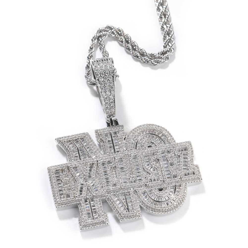 Niche Design Alphabet Hip-hop  - Men Accessories Singapore บทวิจารณ์และราคา