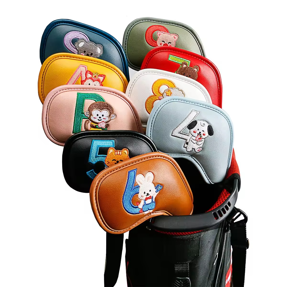 9Pcs Cute Cartoon Animal Golf  - Men Accessories To Gift บทวิจารณ์และราคา