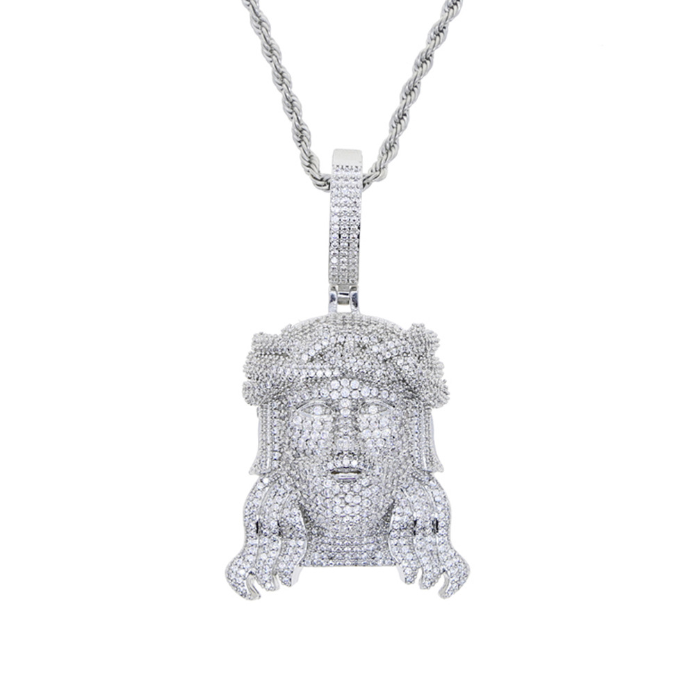 New Hip Hop Diamond Portrait P - Men Accessories Singapore บทวิจารณ์และราคา