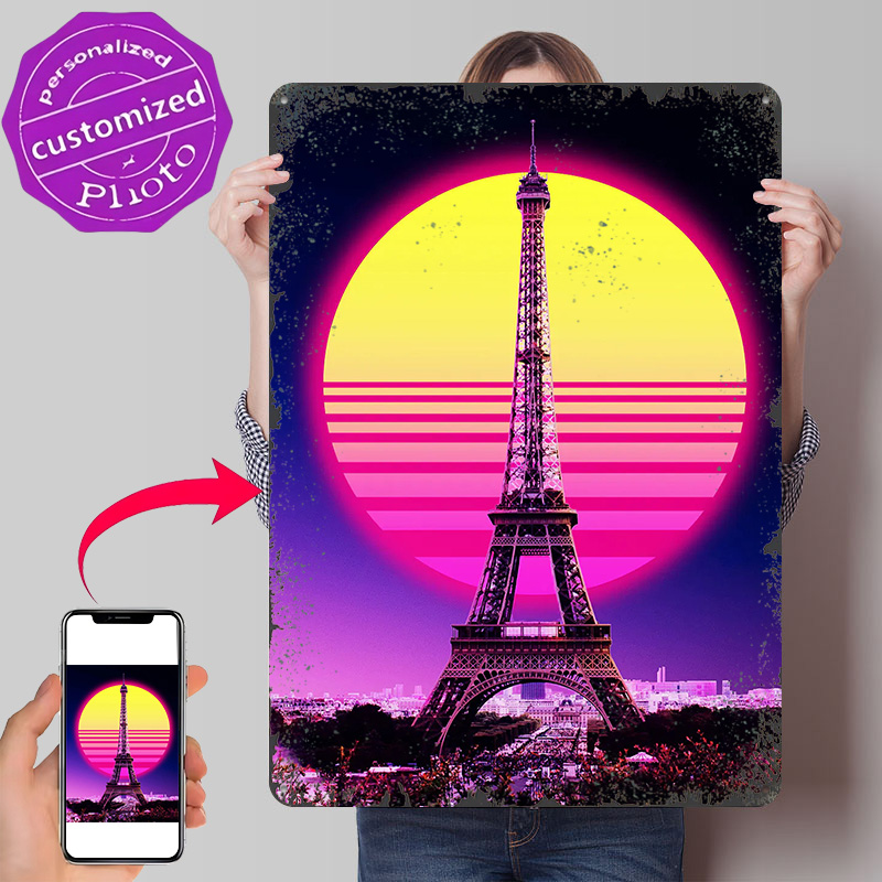 Paris Eiffel Tower Retro Perso - Men'S Accessories Paris บทวิจารณ์และราคา