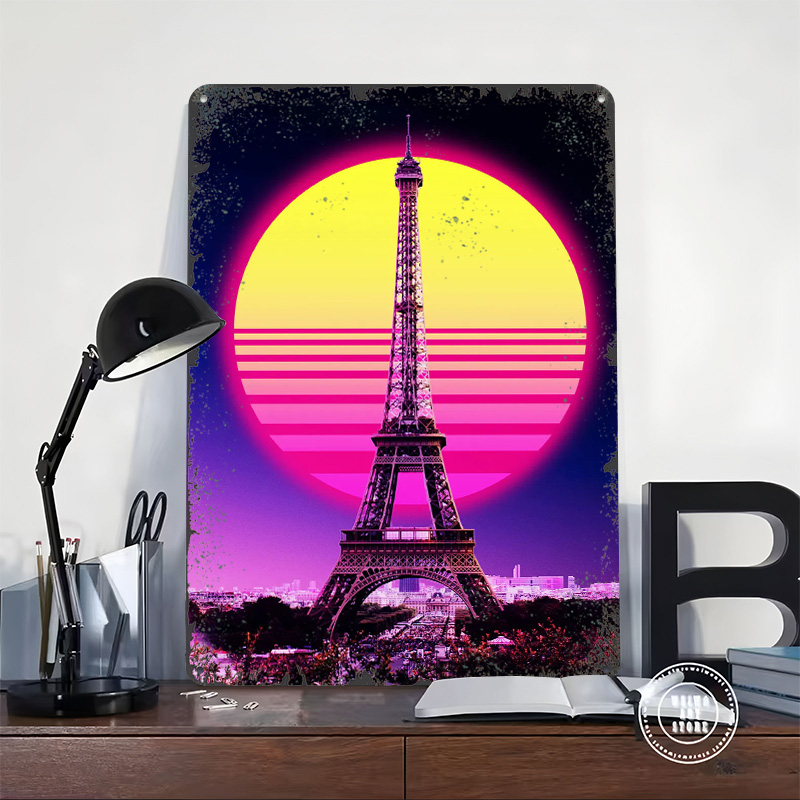 Paris Eiffel Tower Retro Perso - Men'S Accessories Paris บทวิจารณ์และราคา
