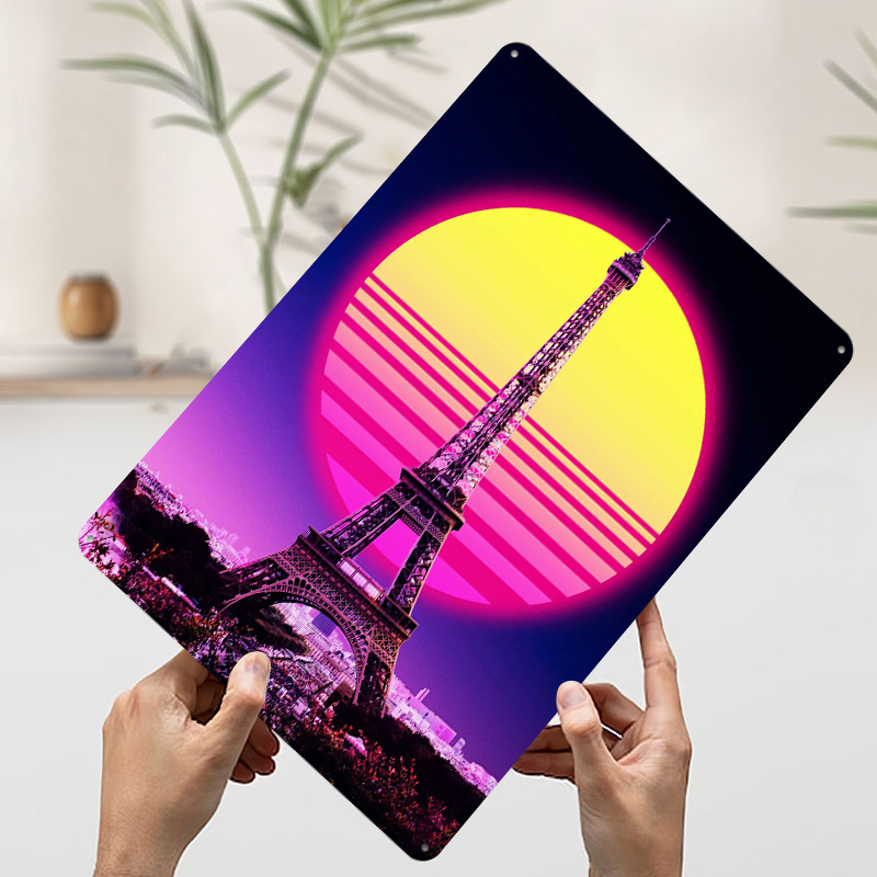 Paris Eiffel Tower Retro Perso - Men'S Accessories Paris บทวิจารณ์และราคา