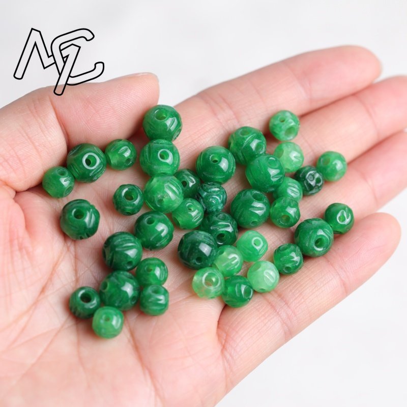 10pc Natural A Green Jade Mone - Men Accessories Jewellery บทวิจารณ์และราคา