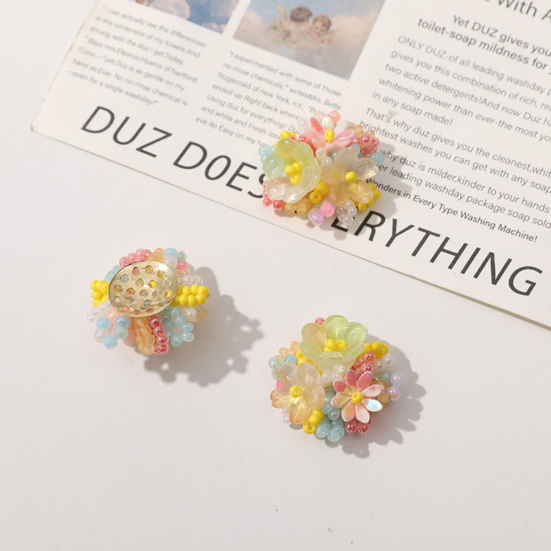 2pcs Crystal Flower Patches fo - Men Accessories Jewellery บทวิจารณ์และราคา