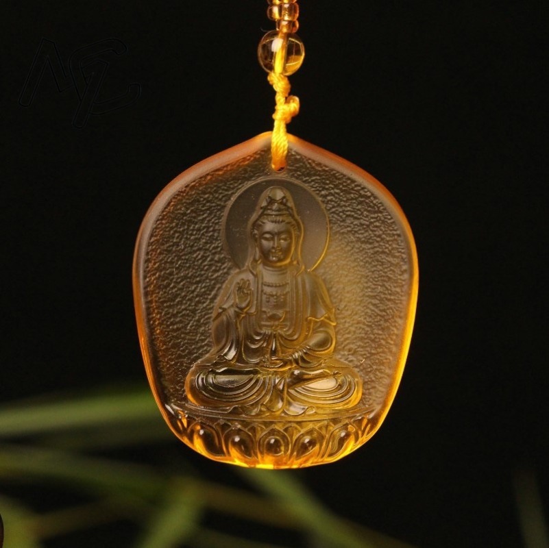 Chinese Yellow crystal Water D - Men Accessories Jewellery บทวิจารณ์และราคา