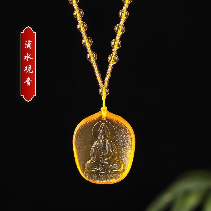 Chinese Yellow crystal Water D - Men Accessories Jewellery บทวิจารณ์และราคา