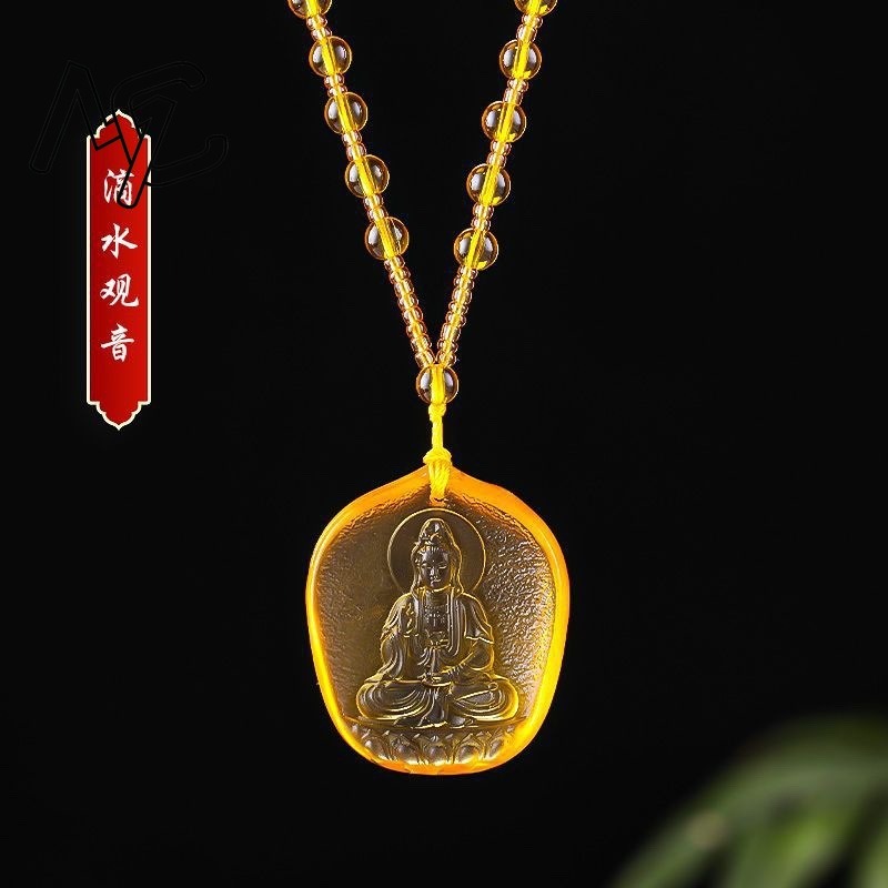 Chinese Yellow crystal Water D - Men Accessories Jewellery บทวิจารณ์และราคา