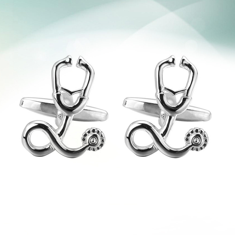 1Pair Silver Cufflinks Fine Cr - Men'S Accessories Gift Ideas บทวิจารณ์และราคา